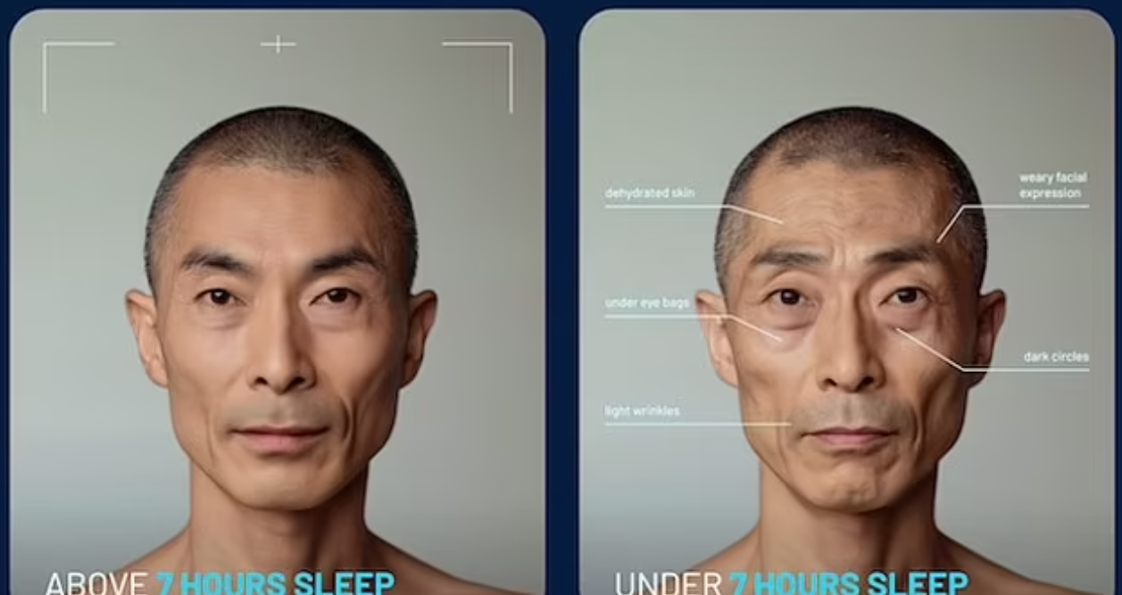 How your face changes with less than 7 hours of sleep: Study findings